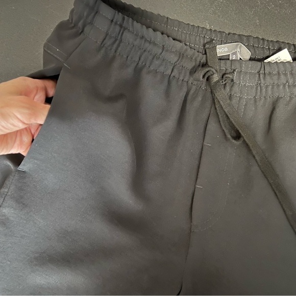 Vince Joggers Women Size 2 Pants Black Lightweight Drawstring High Rise B30 - Picture 7 of 11